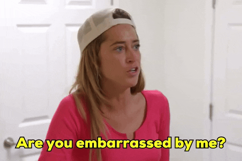 Okay_Decision are you embarrassed by me GIF