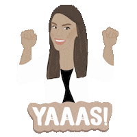 facesbypoppy yay business social media poppy Sticker