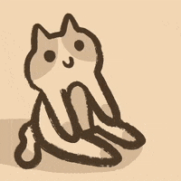 Cat Waiting GIF by Abitan