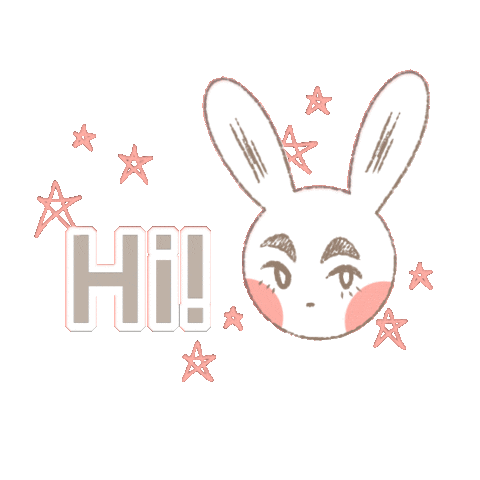Stars Hello Sticker