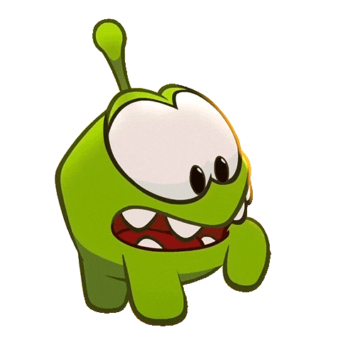 Wow Omg Sticker by Om Nom