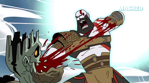 Angry God Of War GIF by Mashed