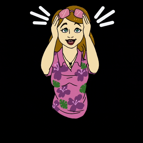 thetackytourist wow surprise the tacky tourist thetackytourist GIF