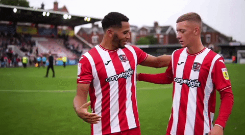 Ecfc Exetercity GIF by Exeter City Football Club