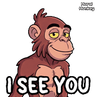 Looking I See You Sticker by VeeFriends