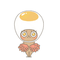 mimikim89 cheers egg lanny eggbun Sticker