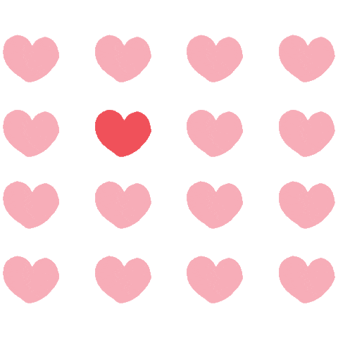 i love you heart Sticker by kikki.K