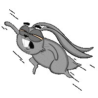 BirdBorn fly flight jacob hare Sticker