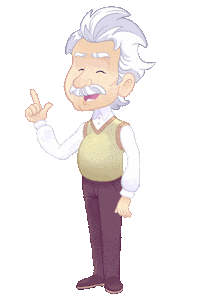 Einstein Sticker by MegaGeex