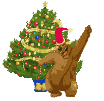 Merry Christmas Sticker by Bill Greenhead