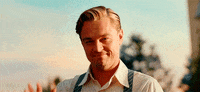 waving leonardo dicaprio GIF