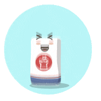 happy joy Sticker by Arroz Nomen