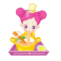 라면 Sticker by haitai