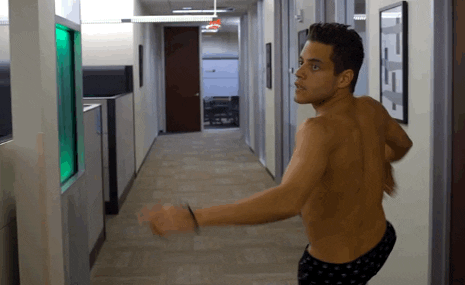 rami malek GIF