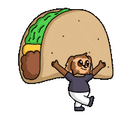 Taco Bell Dancing Sticker by BoDoggos