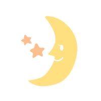 Good Night Stars Sticker by SASHISeoul