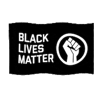 Black Lives Matter Flag Sticker by Flags For Good