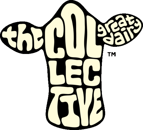 Cow Yogurt Sticker by The Collective