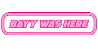 Sticker by BAYY AGENCY