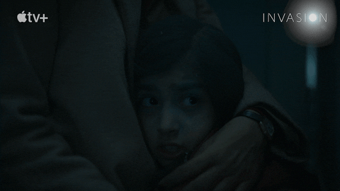 Scared Scream GIF by Apple TV+