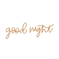 Night Night Goodbye Sticker