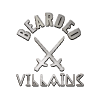 beardedvillains beard villain brotherhood barba Sticker