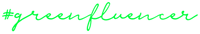 Greenfluencer Sticker by Cifo