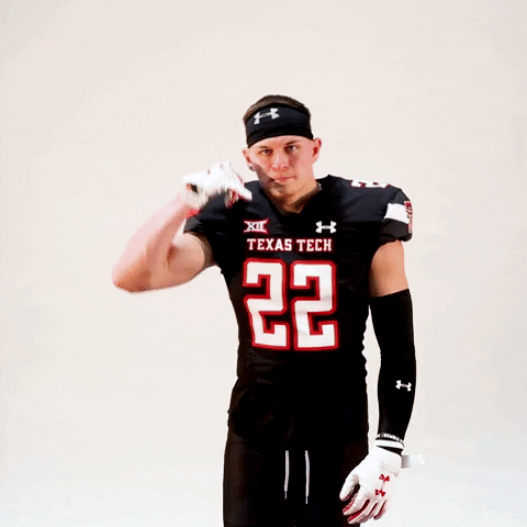 Sterling Galban GIF by Texas Tech Football