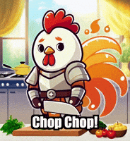 Chop Chop Cooking GIF by Zorooster