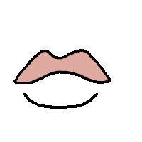 Mouth Boca Sticker