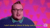 episode 11 i aint mad at these lil baby red tomatoes GIF by RuPaul's Drag Race