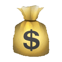 money cash STICKER by imoji