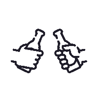 Party Friends Sticker by glamit_arg