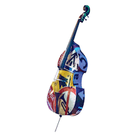 festival guitar Sticker