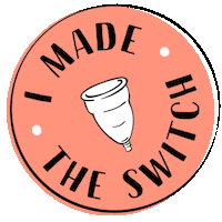 thedivacup period menstruation eco friendly periods Sticker