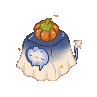 Halloween Pumpkin Sticker by Mr.io Games