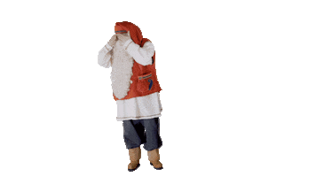 Santa Claus Christmas Sticker by The Elves!
