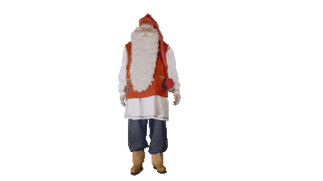 Santa Claus Christmas Sticker by The Elves!