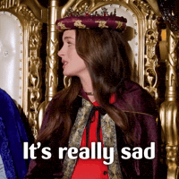 Sad Anne Hathaway GIF by Brittany Broski
