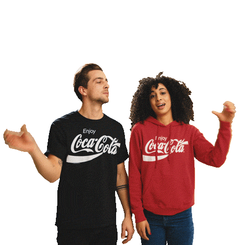 Happy Come On Sticker by Coca-Cola Deutschland