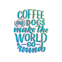 epssammie dog coffee dogs puppy Sticker