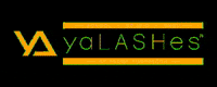 yaLASHes lashes wimpern lashextensions yalashes GIF