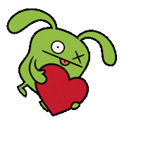 I Love You Heart Sticker by UglyDolls