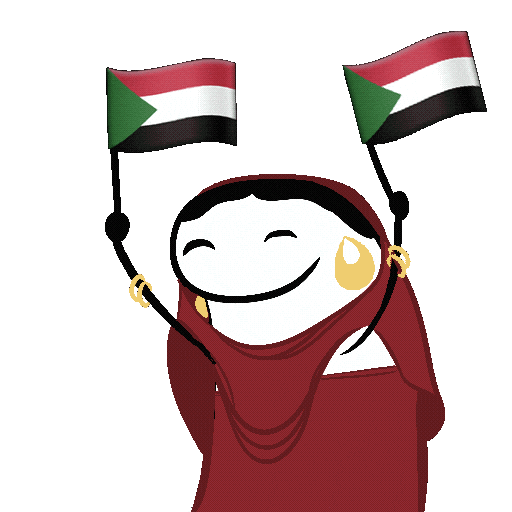 Flag Sudan Sticker