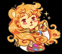 Luleen monkey paint yasu jsoc GIF