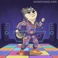 Happy Dance Floor GIF by Doge Pound