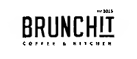 brunchites coffee cafe kitchen brunch Sticker