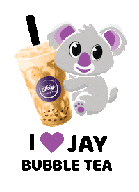 jaybubbletea boba bubble tea bubbletea jay bubble tea Sticker