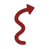 Buecherboerse look arrow education highlight Sticker