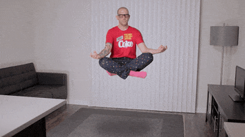 Floating Deep Breath GIF by Andrew W.